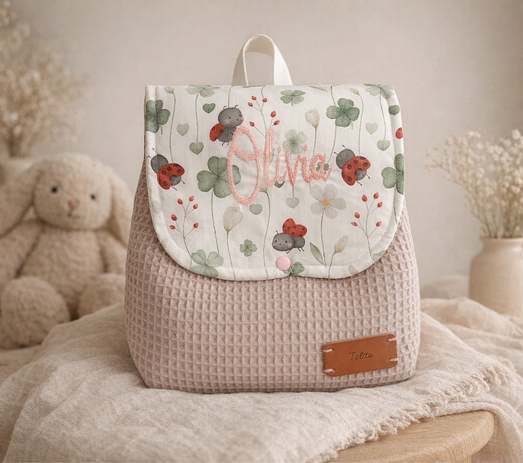Mochila mariquitas personalizada